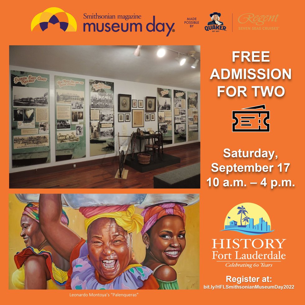 History Fort Lauderdale Takes Part in Smithsonian Museum Day on